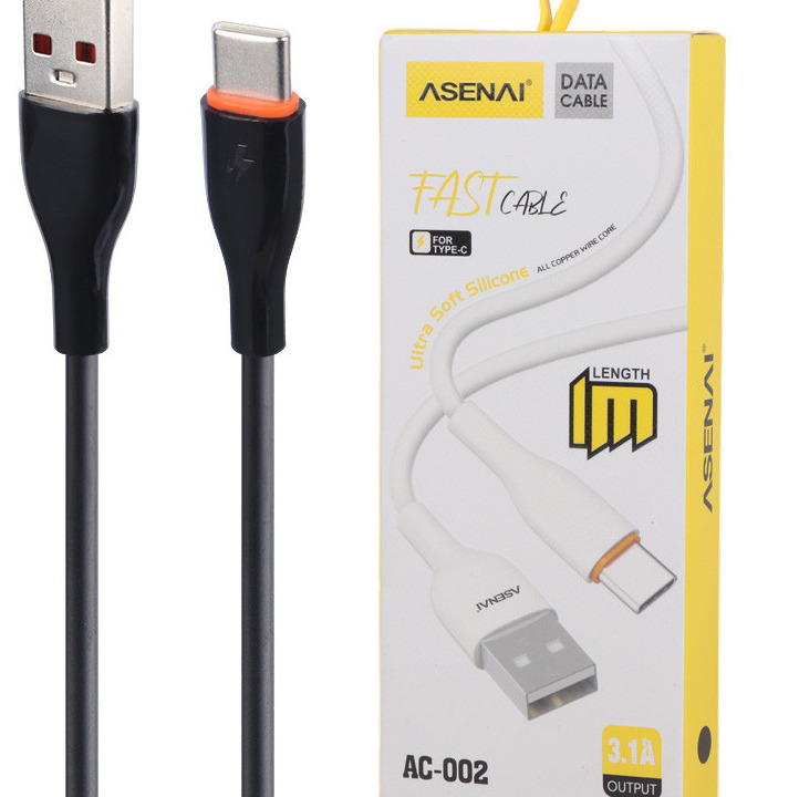 کابل شارژر ASENAI AC002 TYPEC