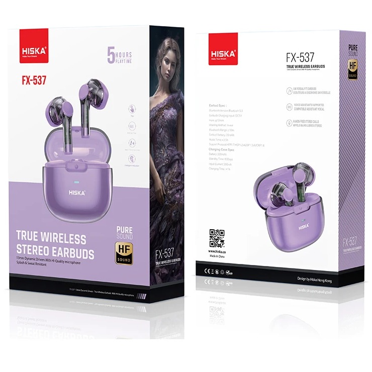 ایرپاد بلوتوثی هیسکا مدل FX-537 - 827